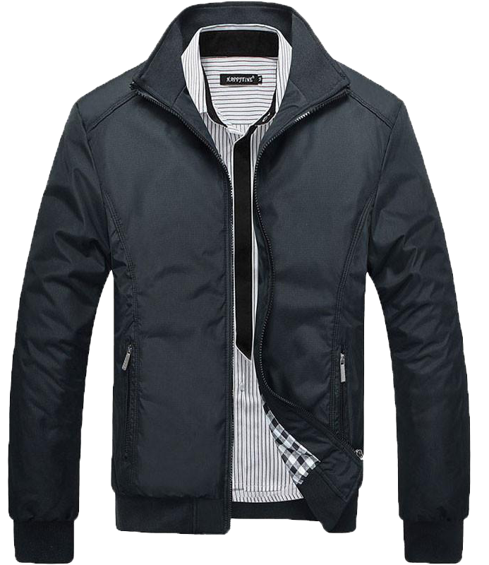 A modern and stylish jacket for men, designed for both comfort and durability.
