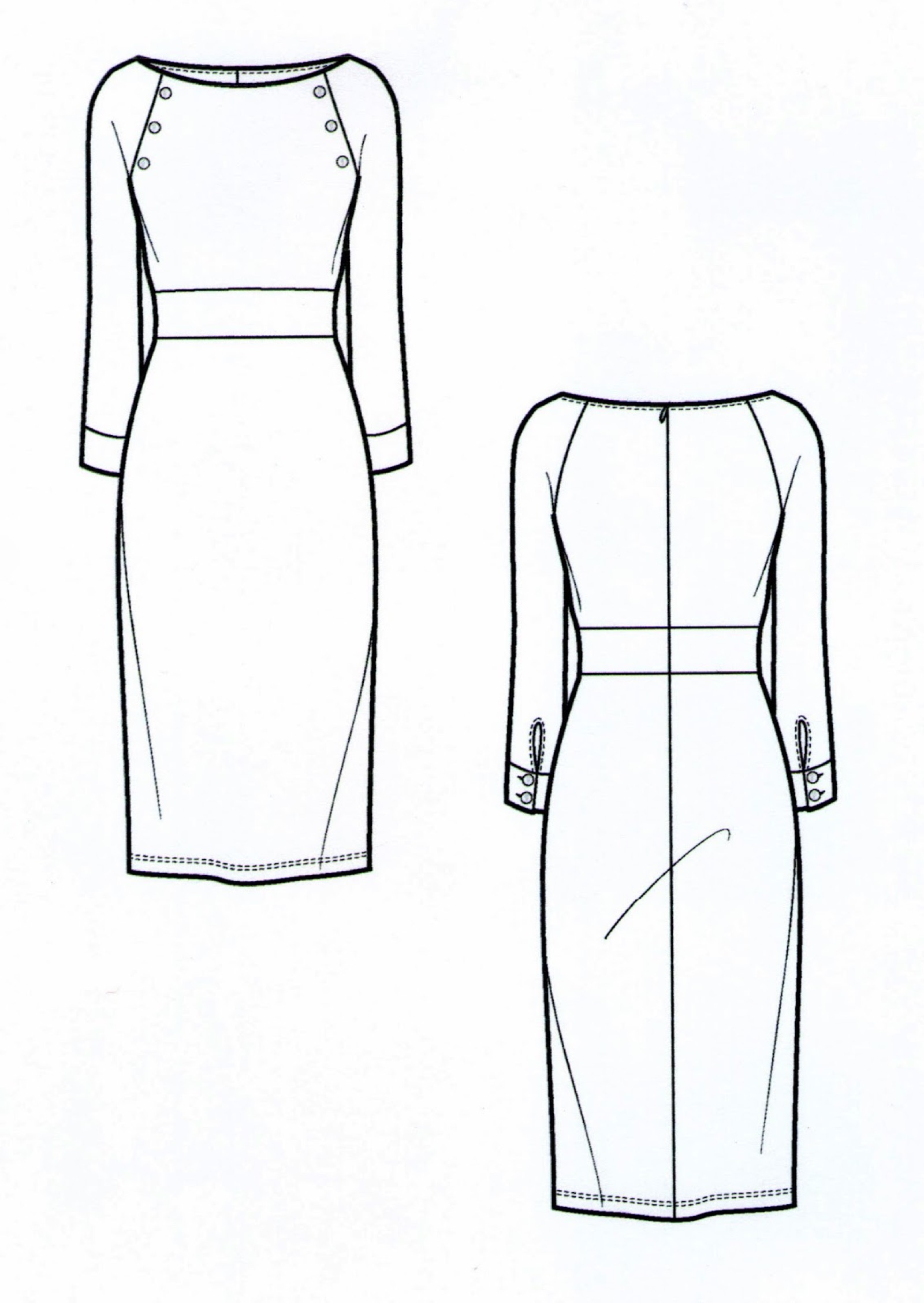 Elegant ladies' long dress in 160 gsm single jersey. A comfortable and stylish choice for any occasion.